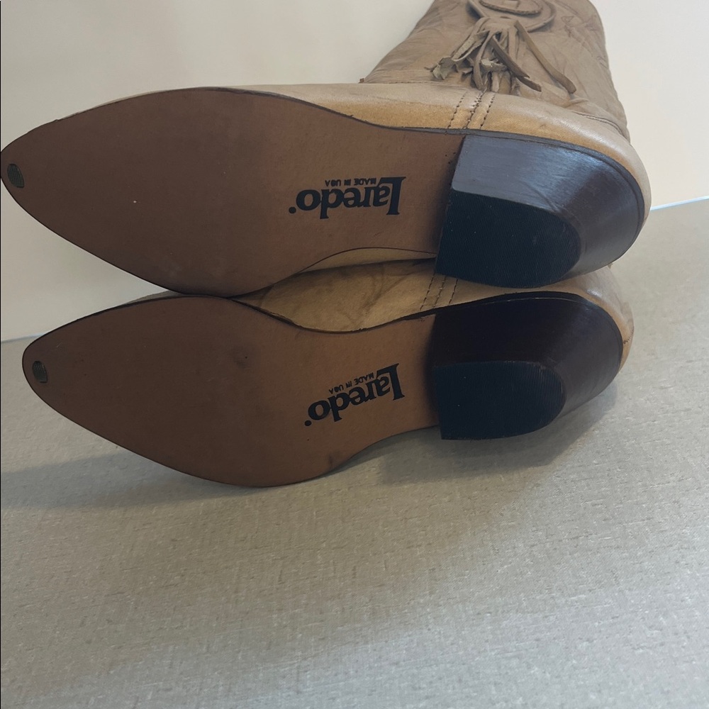 Laredo Light Brown Cowboy Boots - Picture 13 of 14